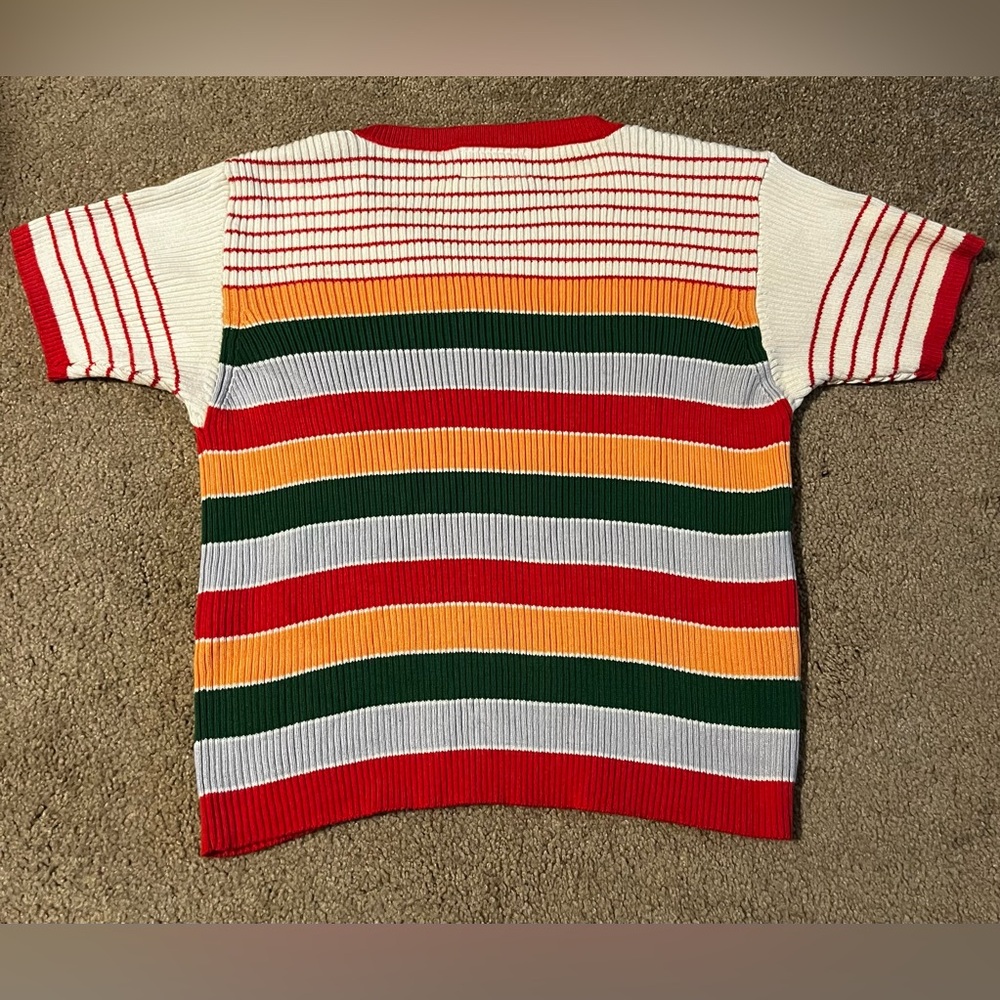 MOTHER The Itty Bitty Scoop Neck Tee Large - Picture 6 of 8